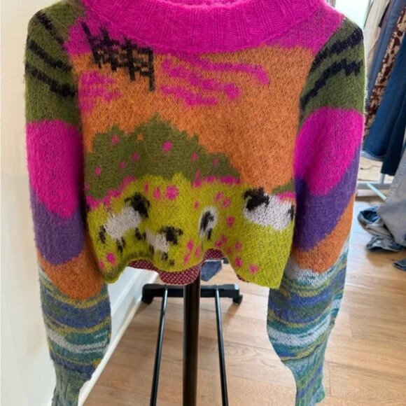 Free People Farmhouse Sweater (RARE) - Picture 3 of 7